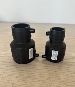 新设计HDPE管件价格优惠聚乙烯小尺寸三通锻造衬套焊接连接塑料PE模型头 - Product Image 6