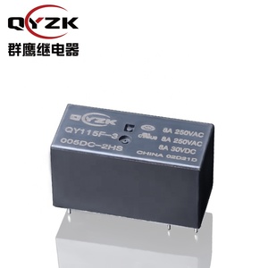 Industrial Use Small Power Relay G2RL-<strong>1</strong> <strong>2</strong> Contact Forms 5VDC <strong>2</strong>*SPST-NO 8AMP 250VAC 8A 30VDC 6 Pins 0.4W Alternative - Product Image 5