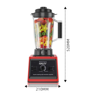 2速ジューサーミキサー2速フルーツ & 野菜プッシュボタンコントロールプラスチック容器 - Product Image 5