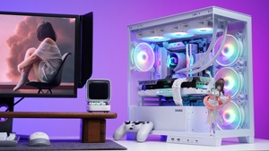SAMAOEMデュアル強化ガラスデスクトップコンピューターケース<span class=keywords><strong>PC</strong></span>ゲーミングケーシングゲーマータイプCUsb3.0マイクロATXケース - Product Image 5