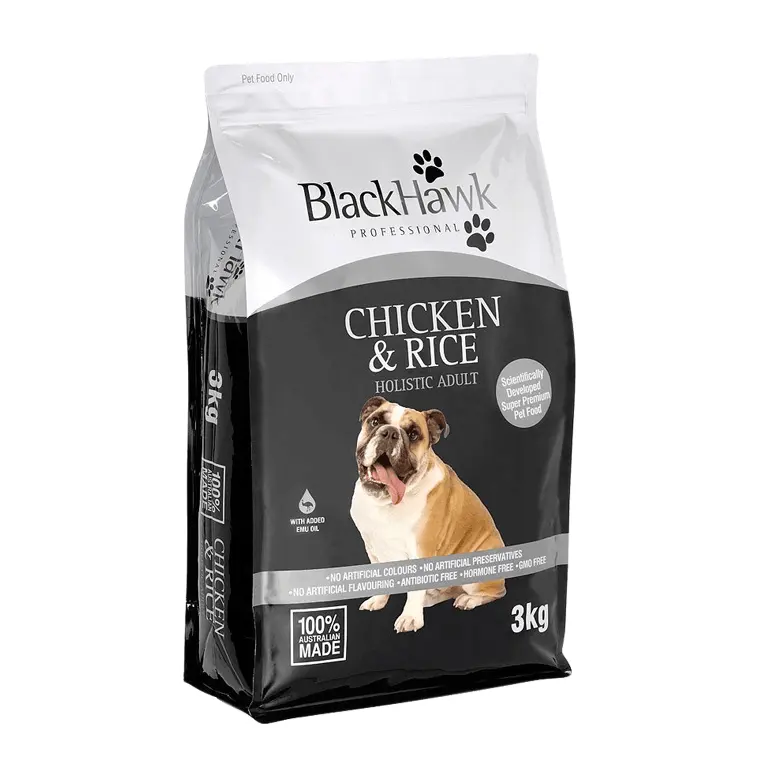 Spuntino al seno di pollo personalizzato sacchetto a chiusura lampo con fondo piatto liofilizzato sacchetti di imballaggio per alimenti per animali domestici per cani
