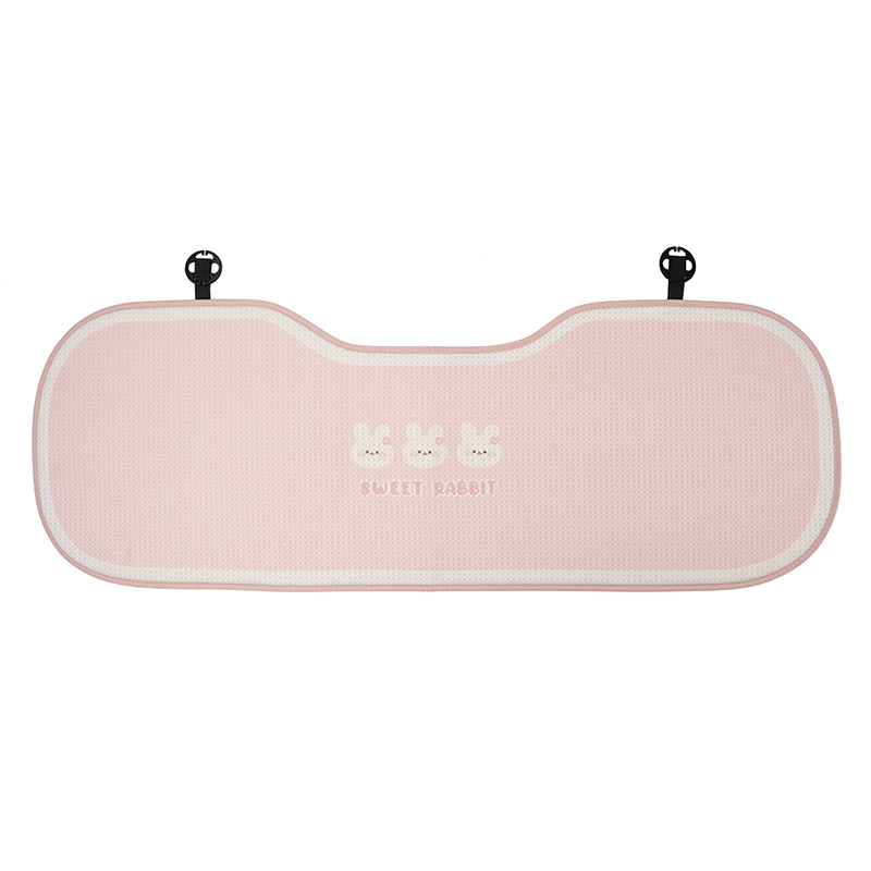 Coussin de siège lapin tulipe 3D en nid d'abeille pour la rangée arrière