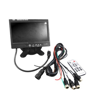 Monitor LCD CANDID de escritorio de 7 pulgadas para monitor de sistema de imagen de vista lateral izquierda y derecha/marcha atrás - Product Image 3