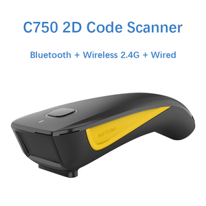 Portable Wireless 2D <strong>QR</strong> Barcode Scanner Handheld for Express Warehouse Label &amp; Payment <strong>Code</strong> - Product Image 5