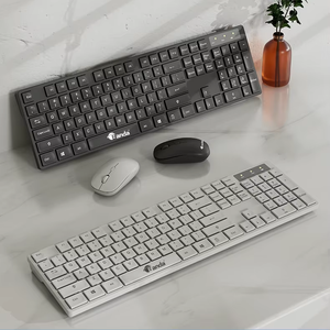 Full Size 104 Keys <strong>2</strong>.4G Office Silent <strong>Computer</strong> <strong>Keyboard</strong> Arabic English Wireless <strong>Keyboard</strong> and Mouse Combo for PC Tablet Laptop - Product Image 5