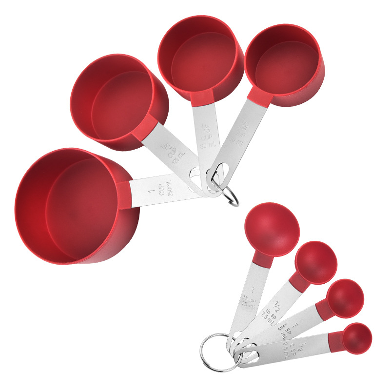 Red 8-piece set