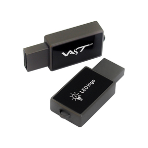 Hochgeschwindigkeits-USB-Stick mit LED-Lichtern Kunden spezifischer Logo-Schlüssel USB-Speichers tick für Geschäfts geschenk New Pen drive - Product Image 2