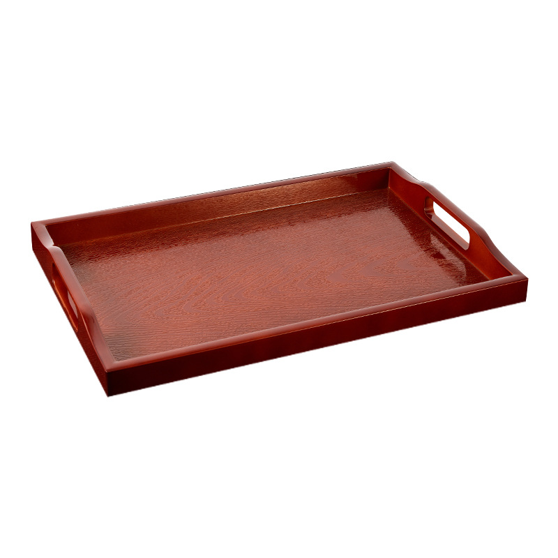 (Brown) Large Wood Grain Imitation Size 48*31*4.2cm