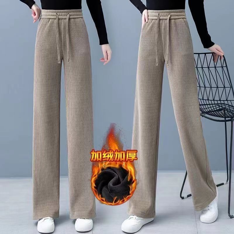 Khaki-added warm lining
