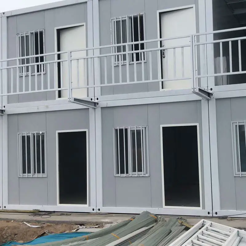 Prefab Nhà Container/Container Lưu Trữ Phòng Bánh Sandwich Bảng Điều Khiển Kết Cấu Thép 20Ft Đúc Sẵn Container Cà Phê Cửa Hàng