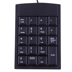 Мини-USB клавиатура USB Проводная цифровая клавиатура адаптер 19 клавиш для ноутбука ПК - Product Image 5