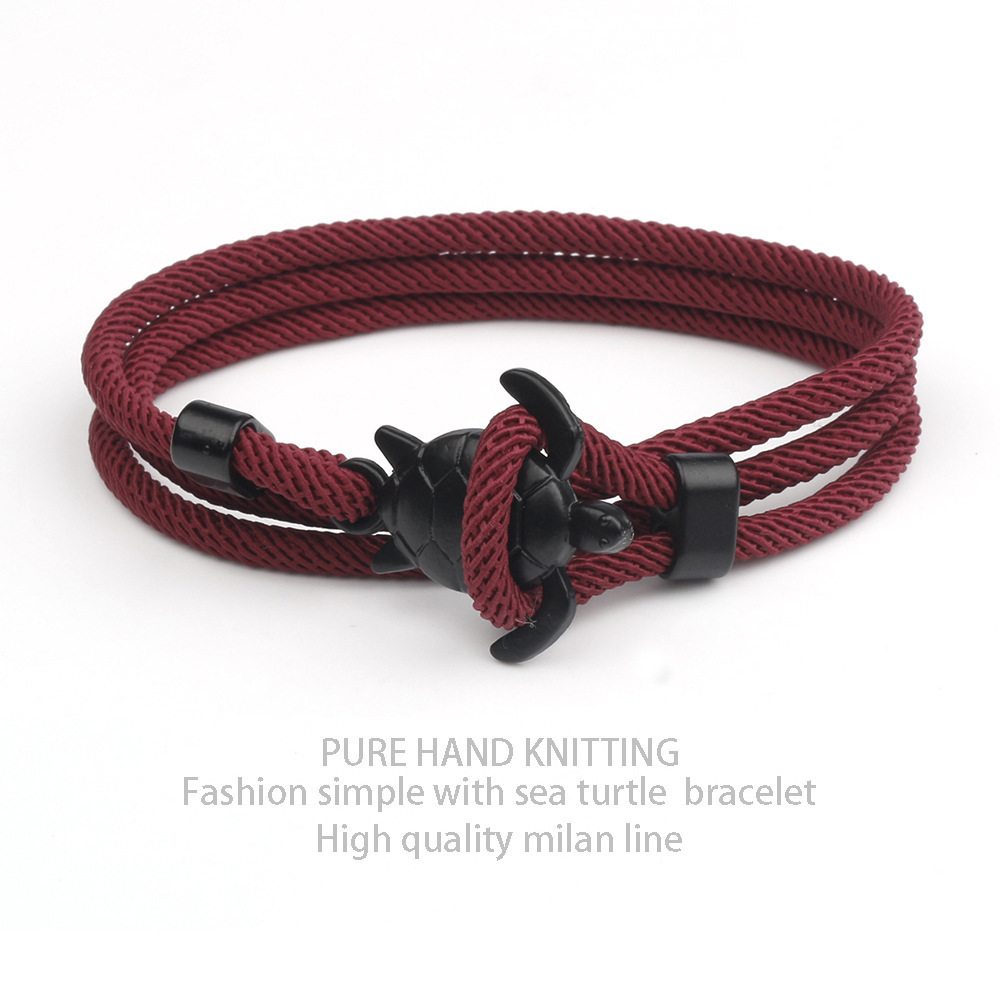 Wine-red Rope turtle