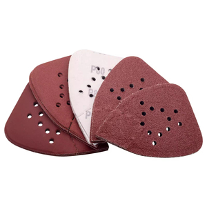 Chuột Sanding Pads 12 lỗ móc và vòng lặp giấy nhám Palm nhôm oxide các loại Grit cho Black & deckers Sander - Product Image 5