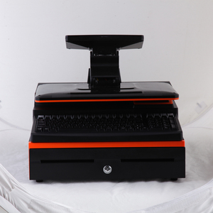 JESEN Top-rated Payment Terminal Machine Cash Register All in One POS <strong>System</strong> <strong>Embedded</strong> 50mm Printer and Keyboard and Cash Drawer - Product Image 4