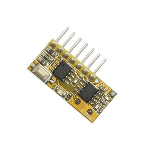 Modulo ricevitore RF 433mhz con codifica uscita a 4 canali per telecomando 1527 codice di apprendimento - Product Image 3