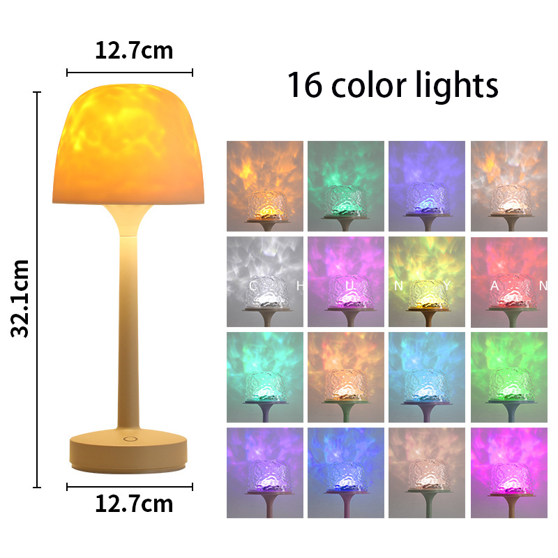 16 luces de colores