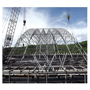 Estructura de estructura de acero de diseño profesional, estructura de construcción de techo arqueado - Product Image 1