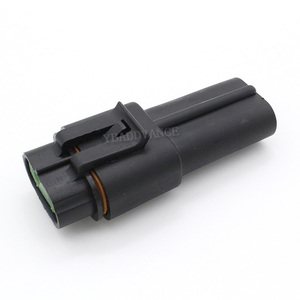 Conector de amplificador automático, macho y hembra, 2 pines, Jpt, negro, para Delphi - Product Image 6