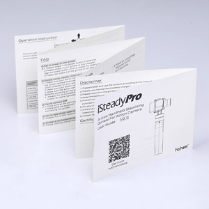 Özel ürünler ambalaj talimatı kullanım kılavuzu baskılı parlak/mat laminasyon boyama kitabı fotoğraf menüsü kitapçık baskı - Product Image 6