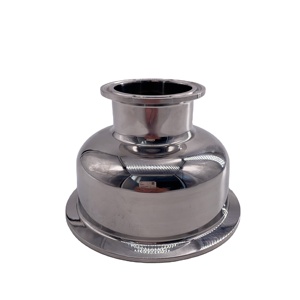 三夹减速器连接器1.5 "2" 2.5 "3" 4 "SS304流量控制减速器管件偏心减速器