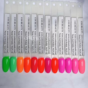 Jel özelleştirilmiş özel etiket ODM ve OEM Neon jel tırnak yazıcı uzun ömürlü oje salon profesyonel ücretsiz örnekleri