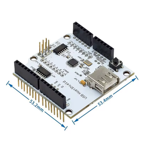 USB Host <strong>Shield</strong> 2.0 <strong>Compatible</strong> with <strong>MEGA</strong> ADK MAX3421 Development Board Module Electronic Modules and Kits - Product Image 6