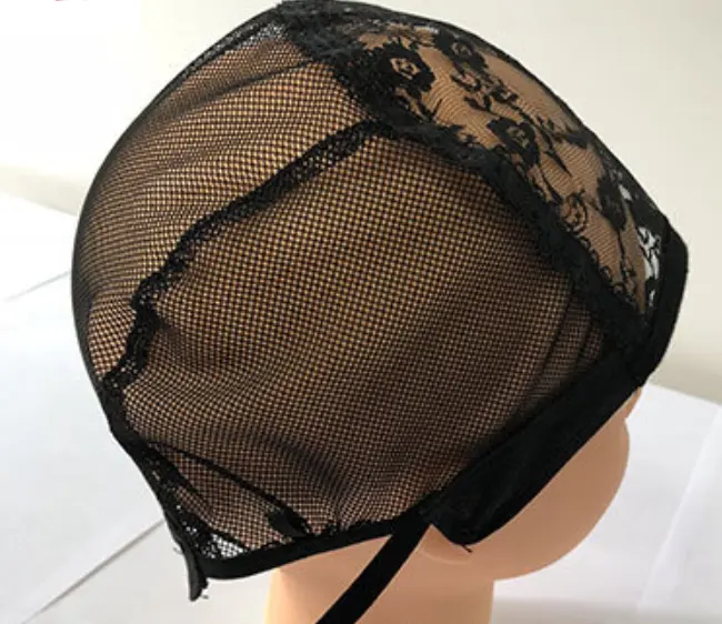 Hot Selling Private Label Black Color Ventilated Stocking Wig Mesh Caps Hair Nets for Making Wigs