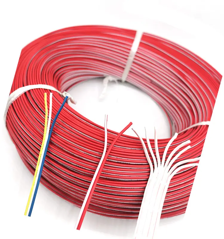 Aparatos de cableado con certificación Ul de alta calidad, cable doble Flexible de Pvc Ul2468, 4/5/8 núcleos, cable plano