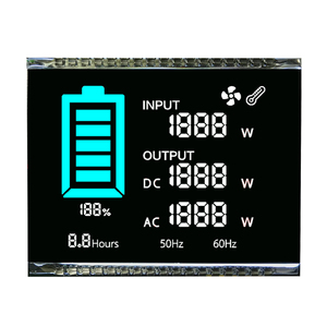 Custom VA 7 segmenti display 4 Cifre Display LCD PIN Collegare Con Retroilluminazione - Product Image 1