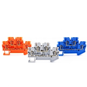 STTB 2,5 24-12AWG dos niveles de doble capa sin tornillos Cable de conexión de 0,2-2,5mm alimentación a través de en carril Din de bloque de Terminal - Product Image 4