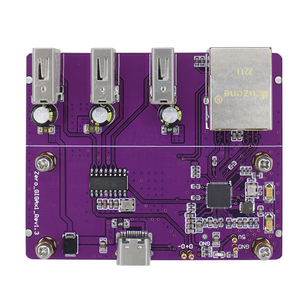 Alloggiamento in lega di alluminio Raspberry Pi Zero scheda di espansione interfaccia Ethernet con USB HUB ZeroW/2W moduli elettronici e kit - Product Image 3