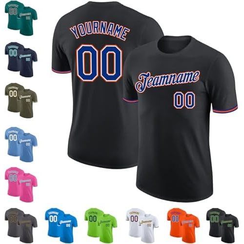 Black and Orange White Royal Blue