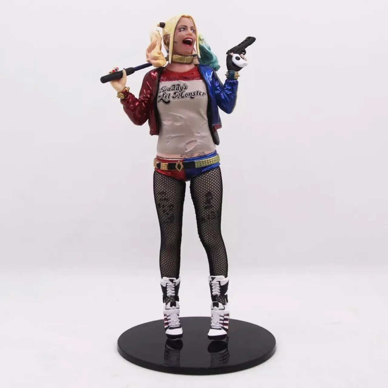 プロモーションギフトオリジナルマフェックスDC自殺分隊ハーレークインPVCフィギュア映画キャラクターモデルコレクションアクションフィギュア