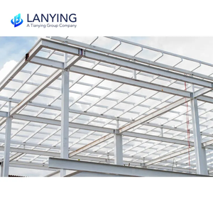 Chi phí thấp kim loại tòa nhà công nghiệp nhà xưởng & nhà máy sắt đỏ thép xây dựng nhà tiền chế với văn phòng - Product Image 2