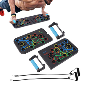 Harbour 6 in 1 Pushup Board折りたたみ式ABSプッシュアップバー自動時間カウントワークアウト装置付き