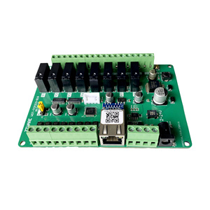 8CH Relais Ethernet RS485 Netzwerk-E/A-Modul Modbus RTU 8-Kanal-Relais-Eingang/Ausgang TCP/IP/RS485-Controller für biometrischen Zugriff