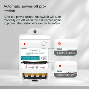 Ad alta potenza 10A Max corrente telecomando senza fili interruttore 12V Max voltaggio pompa acqua motore 220V/380V pesce stagno aeratore - Product Image 4