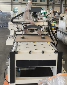 China Factory Heavy Duty Frame 3 Axis Wood ATC CNC Router Machine 1325 1530 2030 ATC Nesting Cnc Router para muebles de panel - Product Image 6