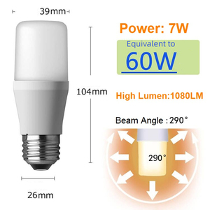 Fabrika toptan aksesuarları yüksek lümen performans far sürücü T şekli Led ampul ışık mükemmel ev T tipi lamba - Product Image 5
