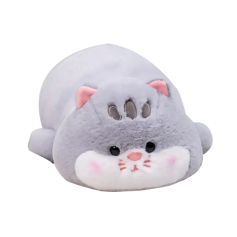 super soft and cute animal cat decorative pillows plush sofa cushion bedroom toys