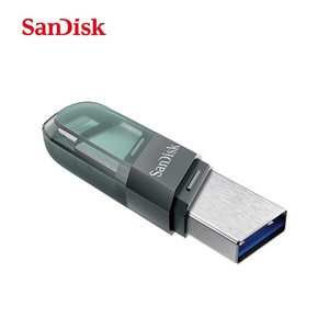 Sandisk pendrive usb bellek sürücüler SDIX90N iXpand 128GB 256gb USB 3.1 OTG flash Disk ile bir yıldırım portu - Product Image 2