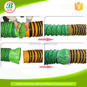 16 אינץ PVC אוורור אוויר צינור-נהדר עבור לגדול אוהלים, ירוק בתים, בית Vent הרשמה קווים