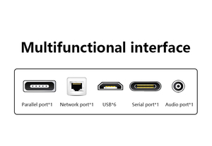 Terminal POS táctil de doble pantalla de 15,6 "Impresora integrada Código QR de 58mm Código de escaneo - Product Image 6