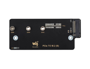 PCIe to M.2 NVMe Adapter (B) for <strong>Raspberry</strong> <strong>Pi</strong> Compute Module 4 Supports High-speed Transmission Plug Play Installation