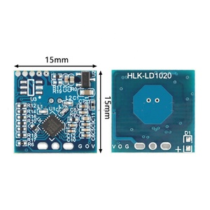 Módulo de Radar de inducción de microondas humano inteligente, Sensor de detección de micromovimiento de baja potencia, HLK-LD1020, 10G, 10.525GHZ - Product Image 2