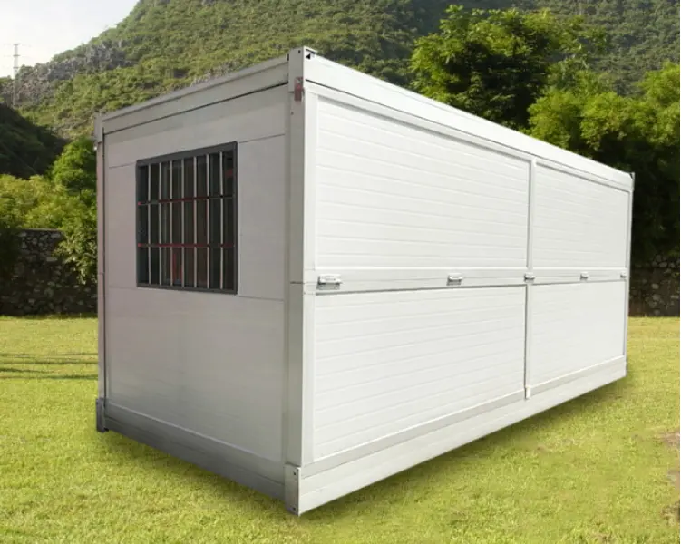 flat pack homes/modern folding foldable container house/Nurse station / rest area / greenhouse / sampling room