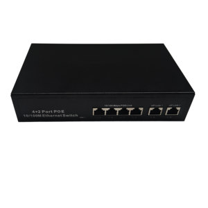 Yönetilmeyen 6 10/100bps Ağ Bağlantı Noktası POE Anahtarı, Uyarlanabilir Cihazlara Otomatik Olarak Sağlanır Bilgisayar Donanım Yazılımı - Product Image 1