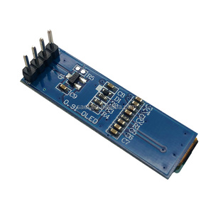 4 pin 5V 0.91 "pollici 128x32 I2C IIC schermo OLED seriale SSD1306 compatibile PIC Arduino Raspberry PI - Product Image 2