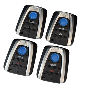 BMW用4ボタン車リモコンキーシェルスマートキーシェルケースキーブレード付き - Product Image 3