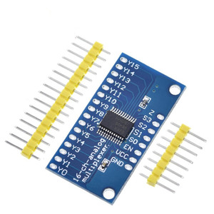 RDS Electronics- CD74HC4067 16-Channel Analog Digital Multiplexer Breakout Board Module